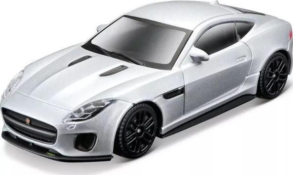 Bburago 1:43 Street Fire - JAGUAR F-TYPE R SILVER - Image 1
