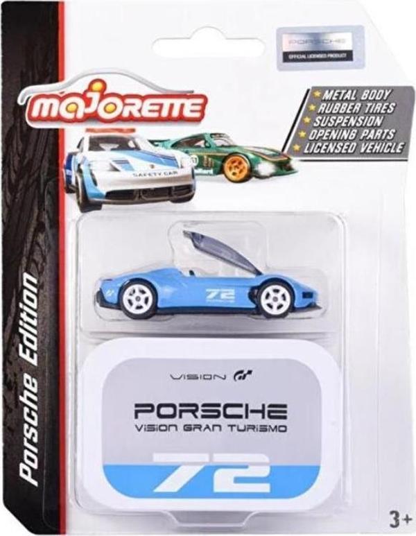 Majorette Porsche Deluxe Araçlar Porsche Vision Gran Turismo 72 Mavi - Image 1