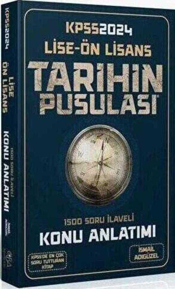 2024 KPSS Lise Ön Lisans Tarihin Pusulası Konu Anlatımı - İsmail Adıgüzel  - CBA Akademi Yayınları - Image 1