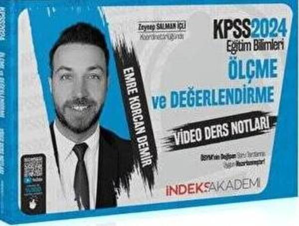 2024 KPSS Eğitim Bilimleri Ölçme ve Değerlendirme Video Ders Notları - İndeks Akademi Yayıncılık - Image 1