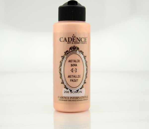 Cadence Metalik Boya 120 ml. 208 Somon - Image 1