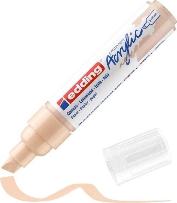 Edding 5000 Akrilik Boyama Markörü 5-10 mm Kesik Uç BEJ - Image 1