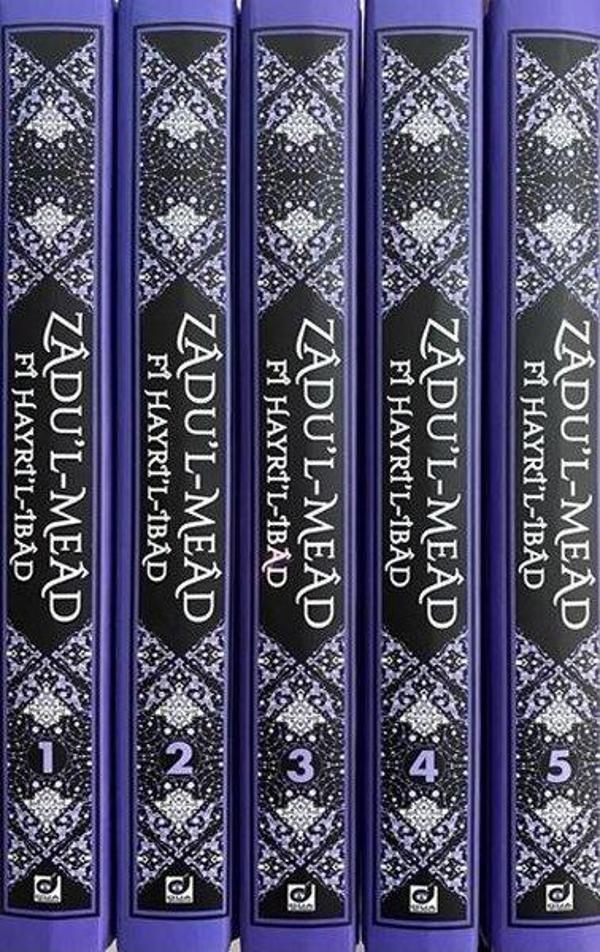 Zadu'l-Mead Fi Hayri'l-İbad Seti-5 Kitap Takım - Dua Yayıncılık - Image 1