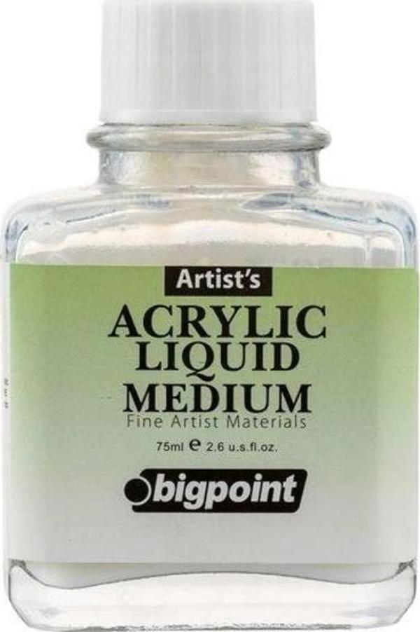 Bigpoint Akrilik Likit Medyum 75 ml. (Acrylic Liquid Medium) - Image 1