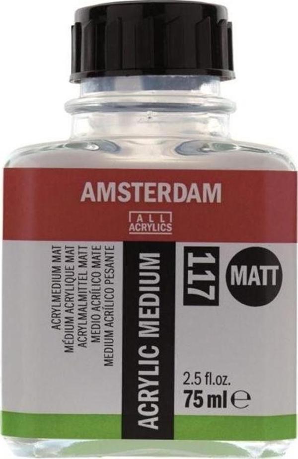 Talens Amsterdam Acrylic Medium Matt 117 Mat Akrilik Boya Medyumu 75 ml - Image 1