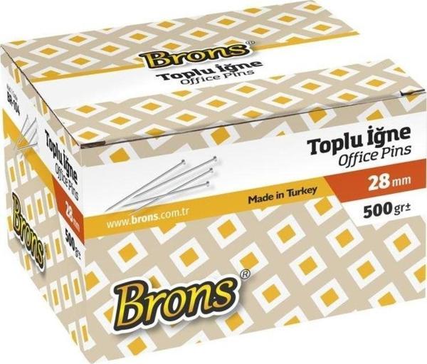 Brons Toplu İğne 28 mm 500 gr - Image 1
