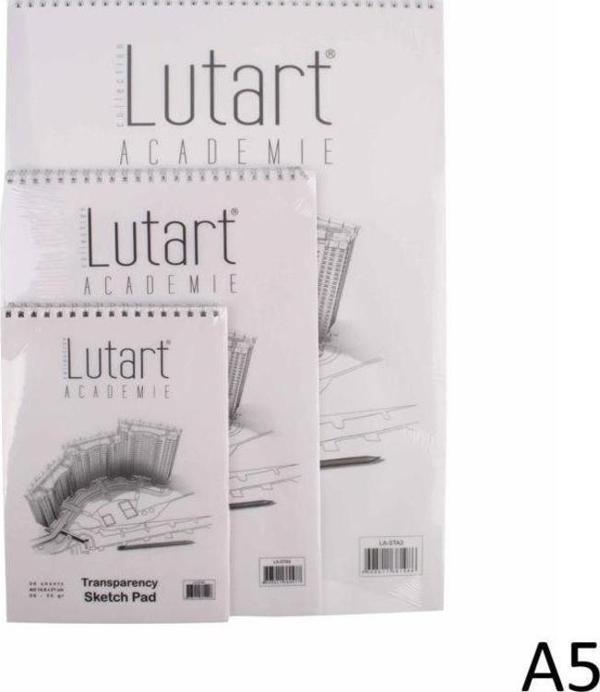 Lutart Transparency Sketch Pad Aydınger Bloğu A5 30 Sayfa - Image 1