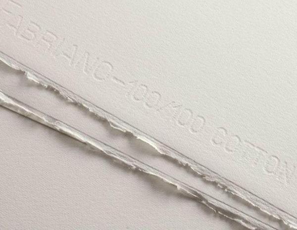 Fabriano Tiepolo %100 Cotton Baskı ve Gravür Kağıdı 290 gr. 70x100 cm. BEYAZ 25'li Paket - Image 1