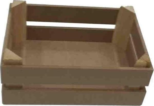 tahtakalehobi MDF Kasa No:1 (18x25 cm.) Boyanabilir Ahşap Obje - Image 1