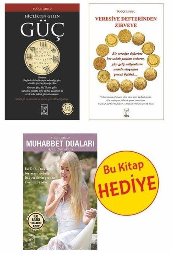 Hiç'likten Gelen Güç - Veresiye Defteri Seti - 2 Kitap Takım - Hediye: Muhabbet Duaları - Feniks Kitap - Image 1