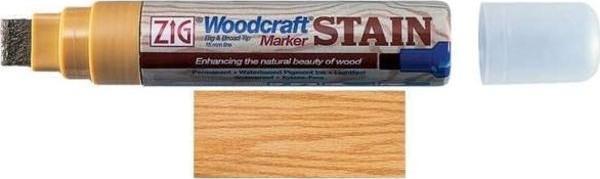 Zig Woodcraft Stain Marker 15 mm Kesik Uçlu Mobilya ve Parke Kalemi 653 Honey Oak (Bal Meşe) - Image 1