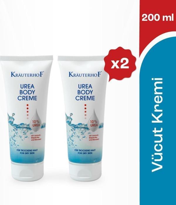 Krauterhof %10 Üre Vücut Kremi 200 ml x2 Adet - Image 1