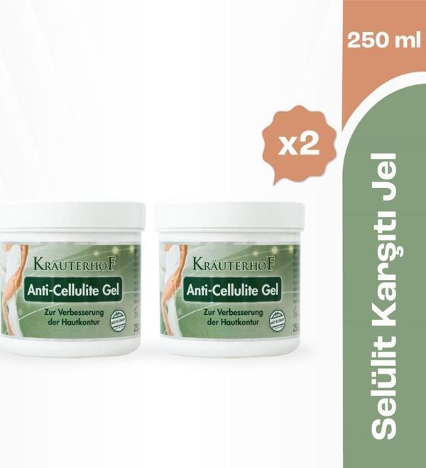 Krauterhof Selülit Karşıtı Jel 250 ml X 2 Adet - Image 1
