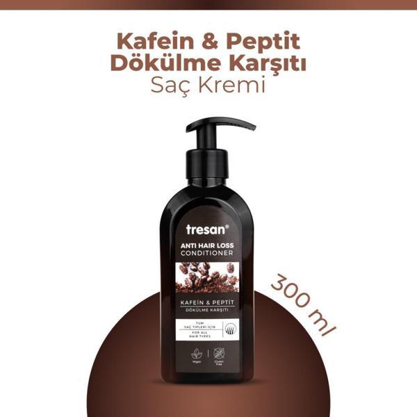Tresan Kafein & Peptit Dökülme Karşıtı Saç Kremi 300 ml - Image 1