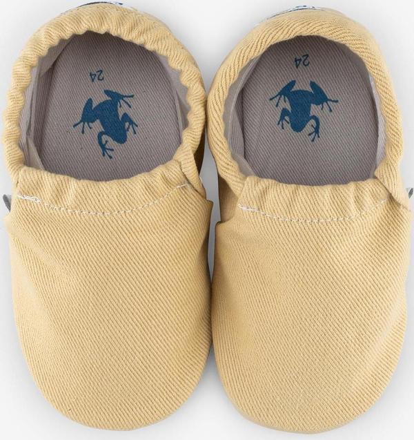 Recycled Canvas Hyper Eco Sarı Barefoot Patik - Image 1