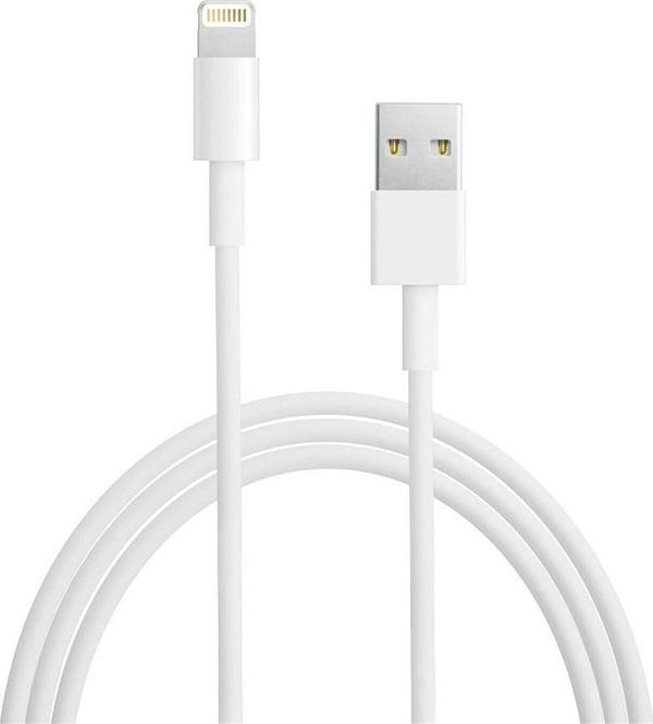 FitPlus Bianca FP-104 Lightning Data/Şarj Kablosu Beyaz 1mt - Beyaz - Image 1