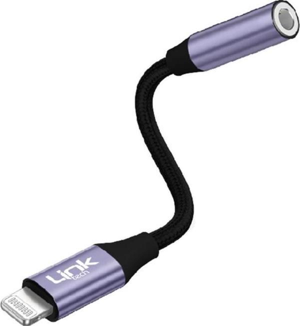 LinkTech A199 iPh Lightning - 3.5mm Tak-Çalıştır Kulaklık Kablosu - Image 1
