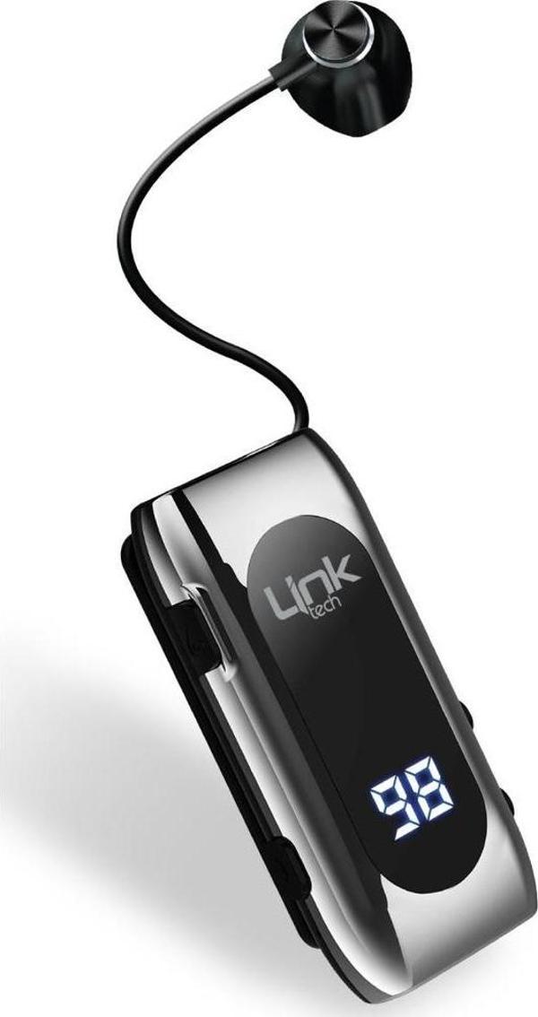 LinkTech V80 Pro Bluetooth Kulaklık Ekranlı Makaralı Titreşimli - Image 1