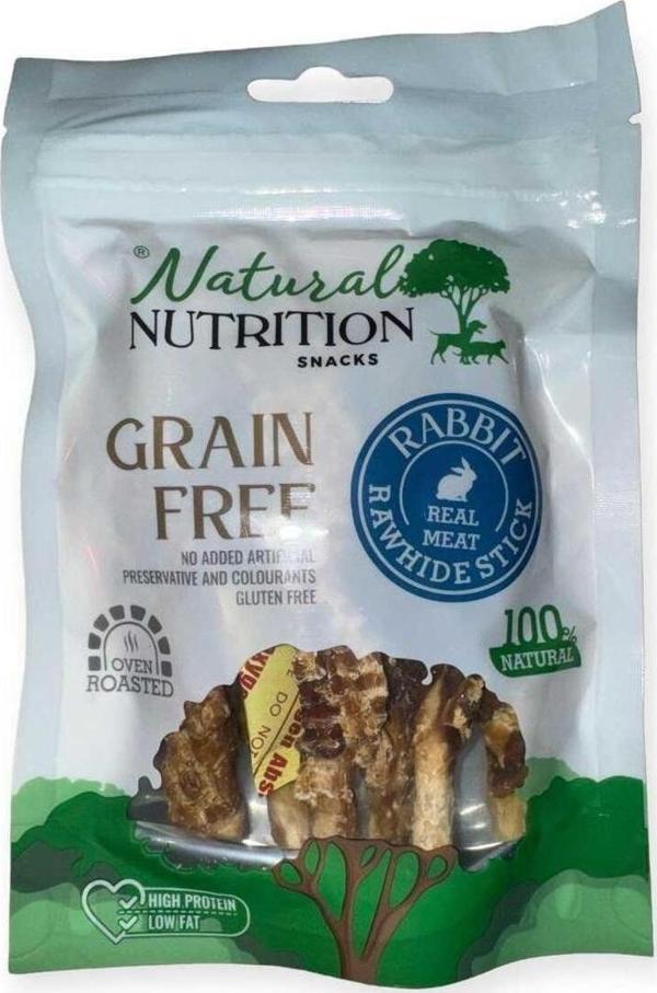 Natural Nutrition Tavşan Etli Kalsiyum Kemik Köpek Ödülü 75 Gr - Image 1