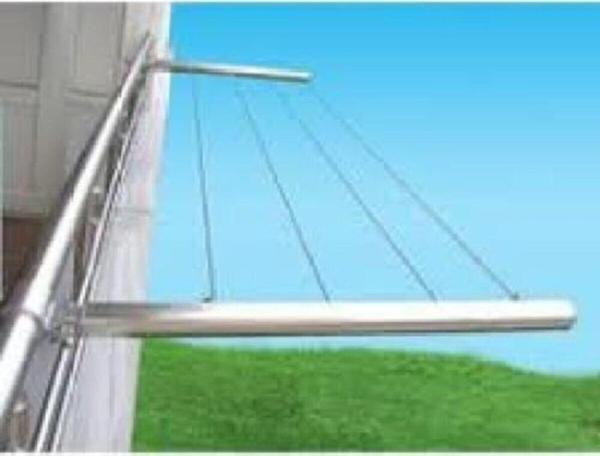 Alüminyum Balkon Çamaşırlık Kurutmalık Balkon Çamaşır Askısı - Image 1