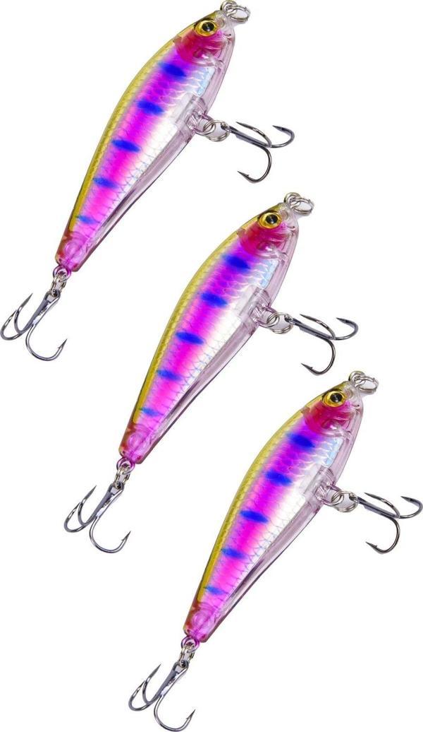 Exent 6 kancalı 7,5 cm Rapala-Sahte yem -8,3 gr. (3 adet) - Image 1