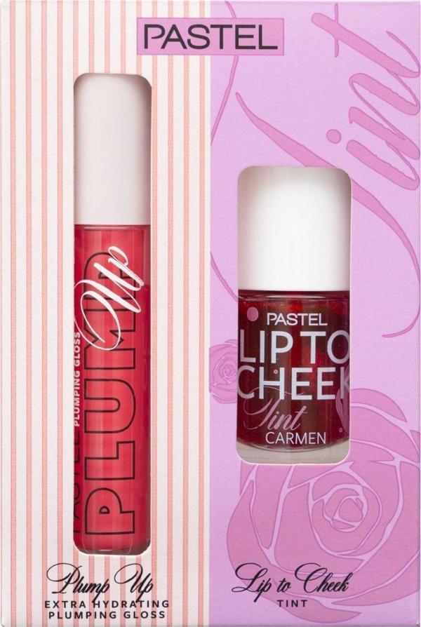 Pastel Plump Up Dolgunlaştıran Dudak Parlatıcısı 204 Spicy Sweet & Lip To Cheek Tint Carmen - Image 1