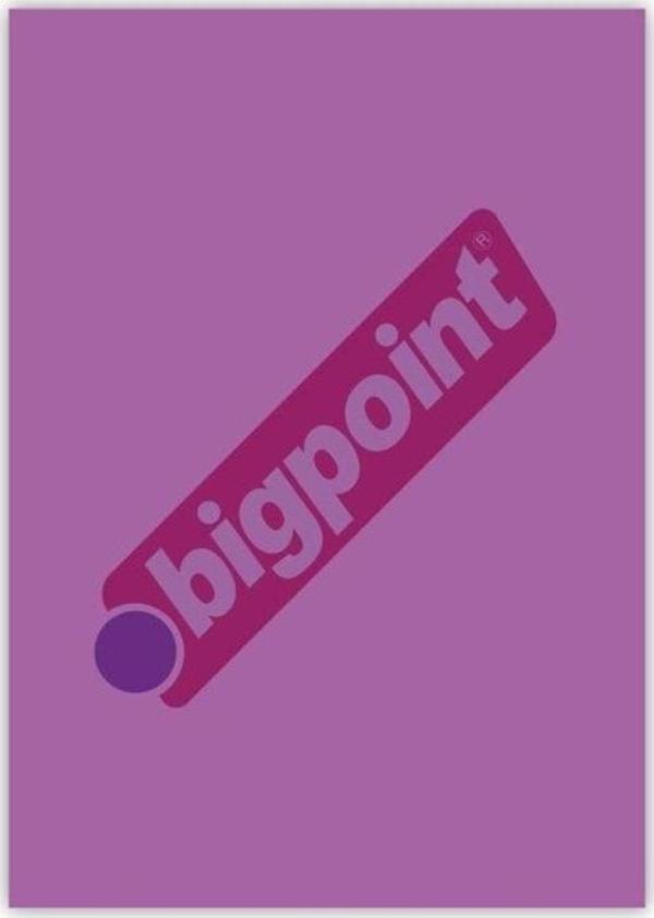 Bigpoint A4 Cilt Kapağı 150 Mikron Şeffaf Mor 100'lü Paket - Image 1