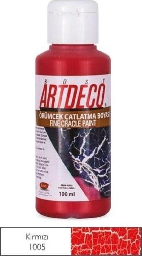 Artdeco Örümcek Çatlatma Boyası 1005 Kırmızı - Image 1