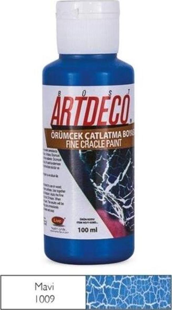 Artdeco Örümcek Çatlatma Boyası 1009 Mavi - Image 1