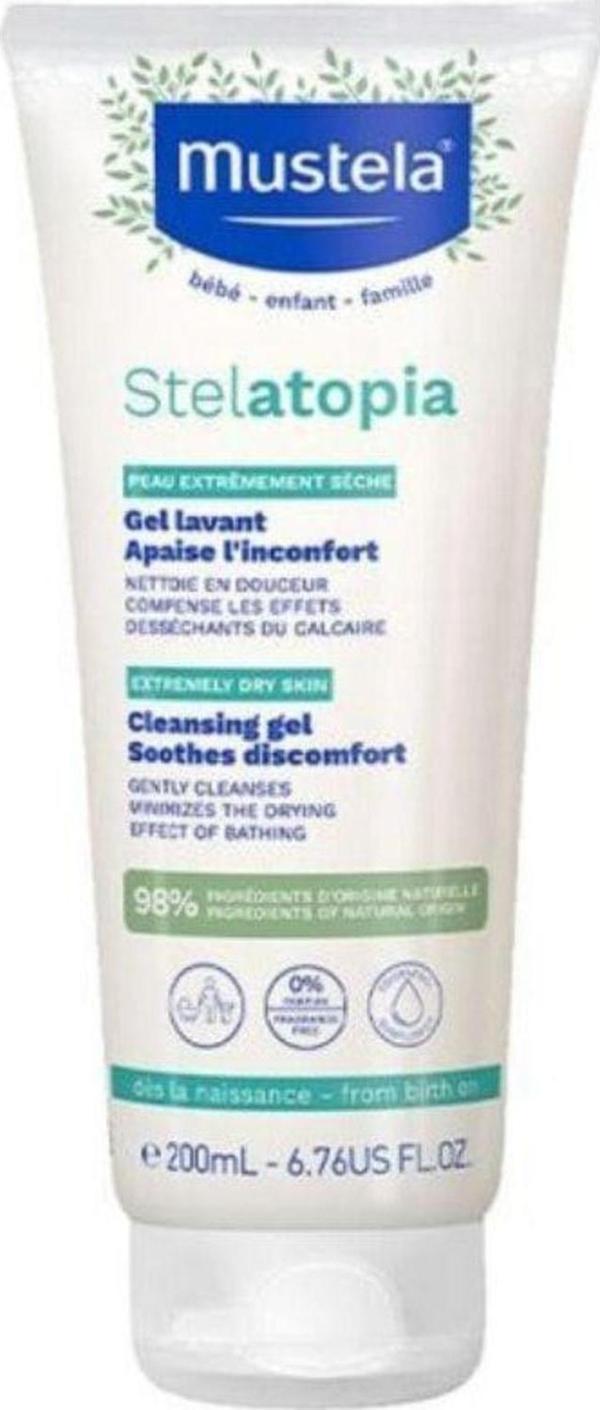 Mustela Stelatopia Cleansing Gel 200 Ml - Image 1