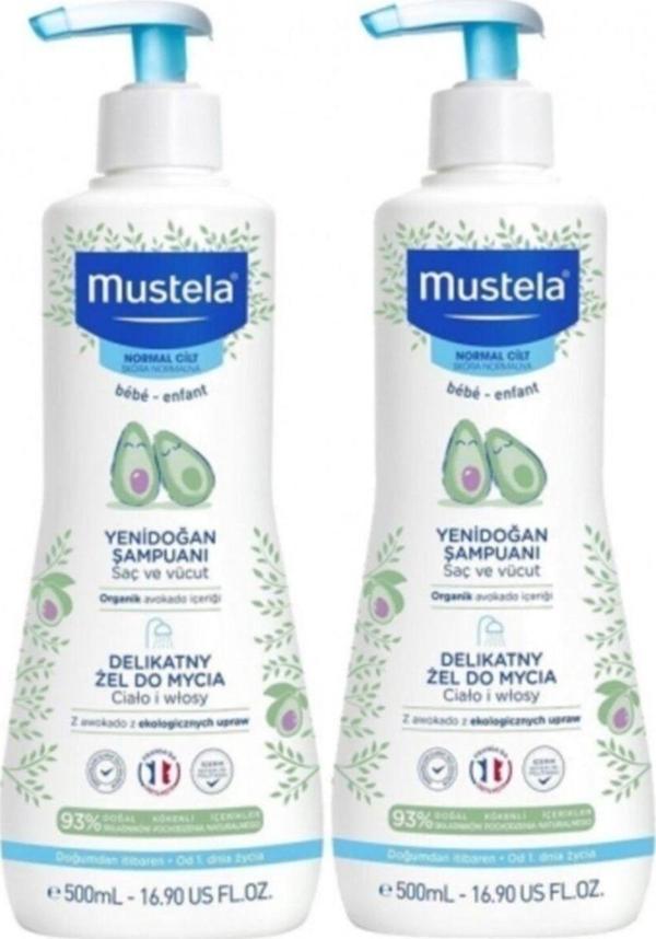 Mustela Yenidoğan Şampuanı 500 Ml Hydra Bebe 100 Ml Hediyeli - Image 1