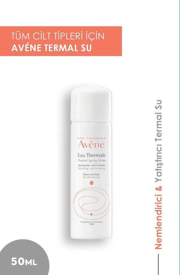 Avene Nemlendirici, Yatıştırıcı Ve Makyaj Sabitleyici Termal Su 50 Ml - Image 1