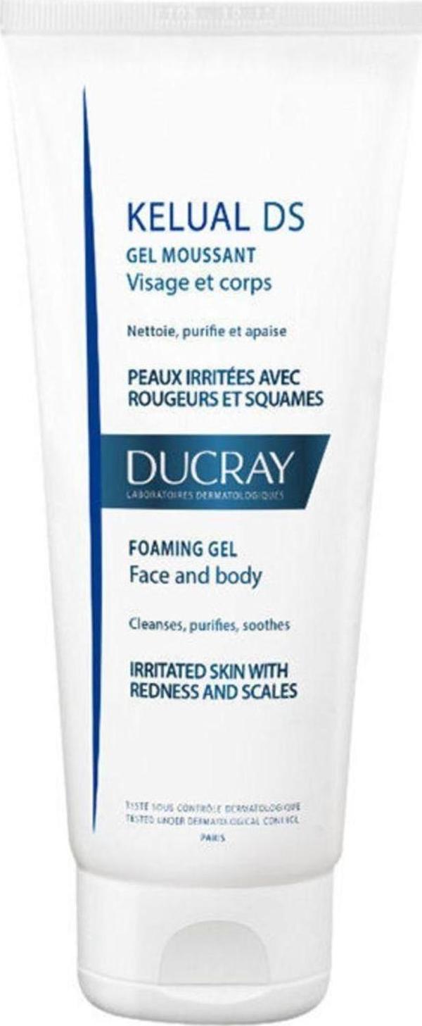 Ducray Kelual Ds Yüz Ve Vücut İçin Köpüren Temizleme Jeli 200Ml - Image 1