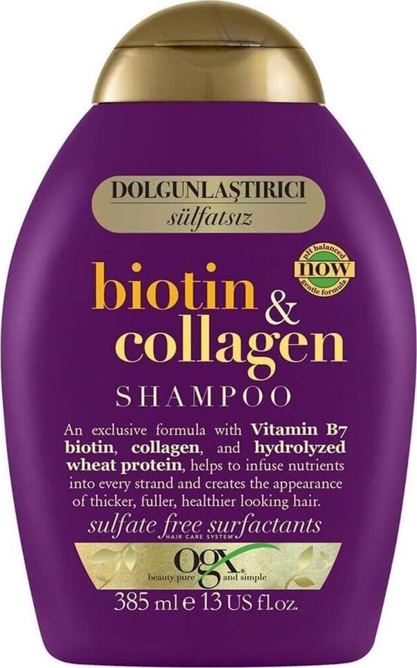 Ogx Dolgunlaştırıcı Biotin & Collagen Şampuan 385 Ml  - Image 1