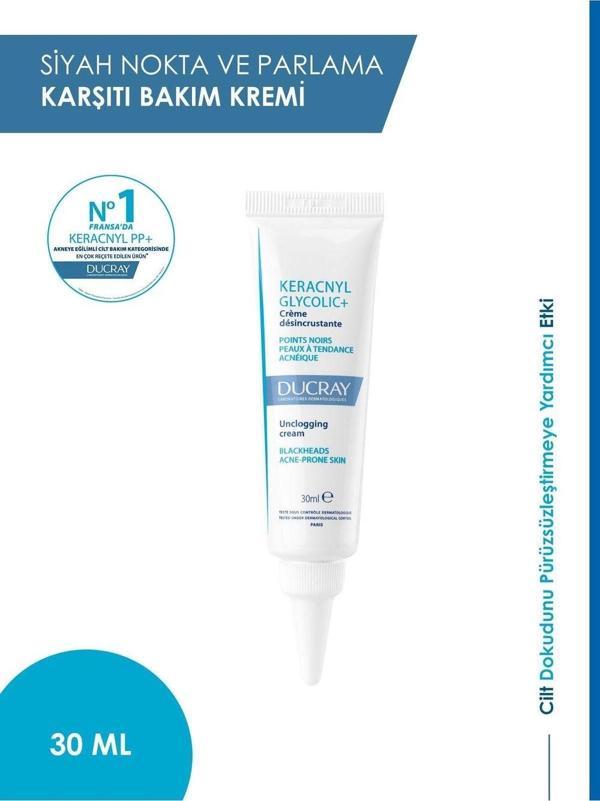 Ducray Keracnyl Glycolic+ Creme 30 Ml - Image 1