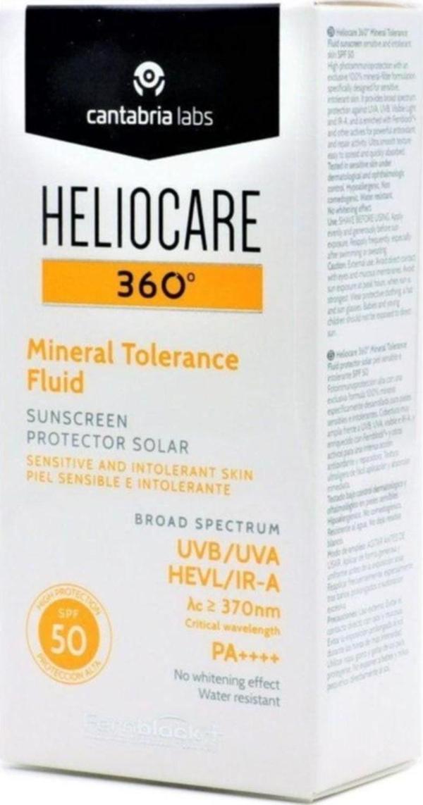 Heliocare Heliocare 360° Mineral Tolarance Fluid Spf50 Güneş Kremi 50 Ml - Image 1
