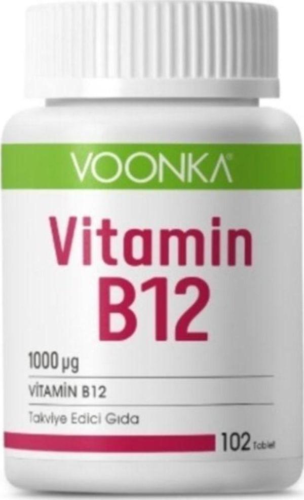Voonka Vitamin B12 1000 ?G 102 Tablet - Image 1