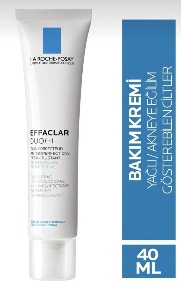 La Roche-Posay Effaclar Duo+ Yağlı Akneye Eğilimli Ciltler İçin Bakım Kremi Yatıştırıcı 40Ml Pinkestcosmetics - Image 1