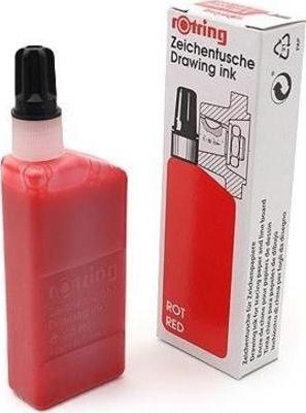 Rotring Rapido Mürekkebi Kırmızı - Image 1