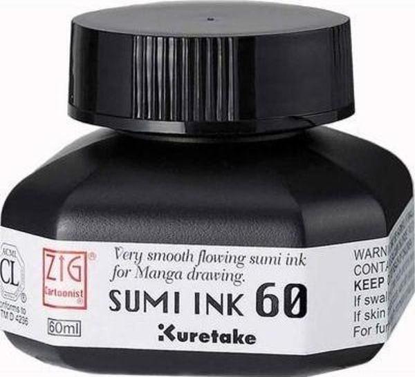 Zig Sumi Ink Çizim Mürekkebi 60 ml. (Çok Akıcı) - Image 1