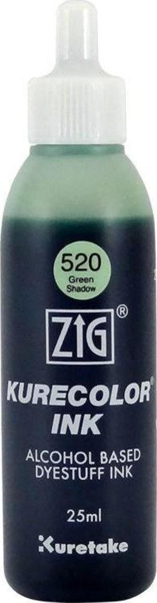 Zig Kurecolor Ink Alkol Bazlı Mürekkep 520 GREEN SHADOW - Image 1