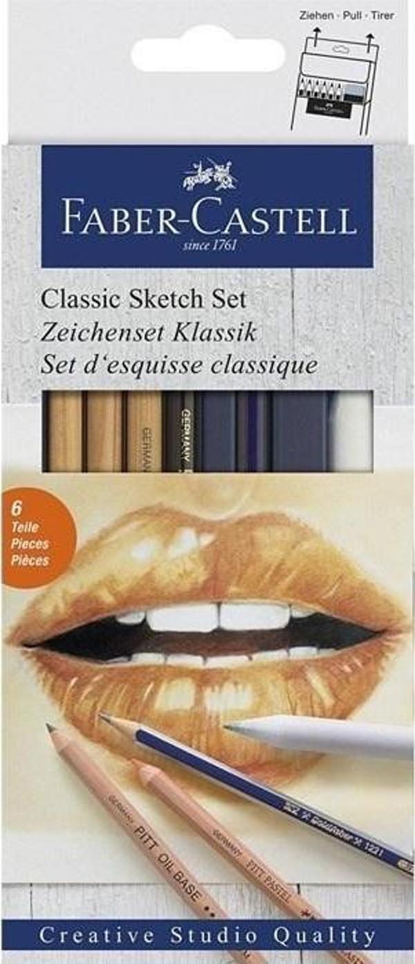Faber-Castell Classic Sketch Set Eskiz Seti - Image 1