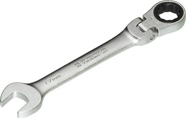 İzeltaş 0345020015 Mafsallı Cırcır Kombine Anahtar 15 Mm - Image 1