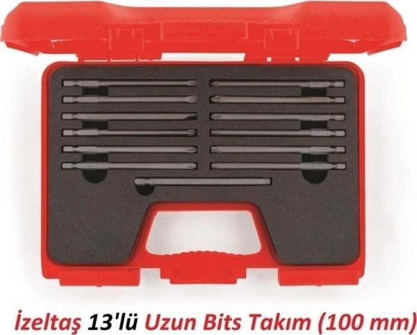 İzeltaş 13'Lü Uzun Bits Takım (100 Mm) - Image 1