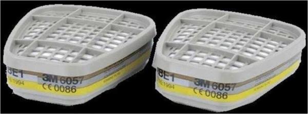 3M Yedek Filtre 6057 Abe1 (2'Li) - Image 1