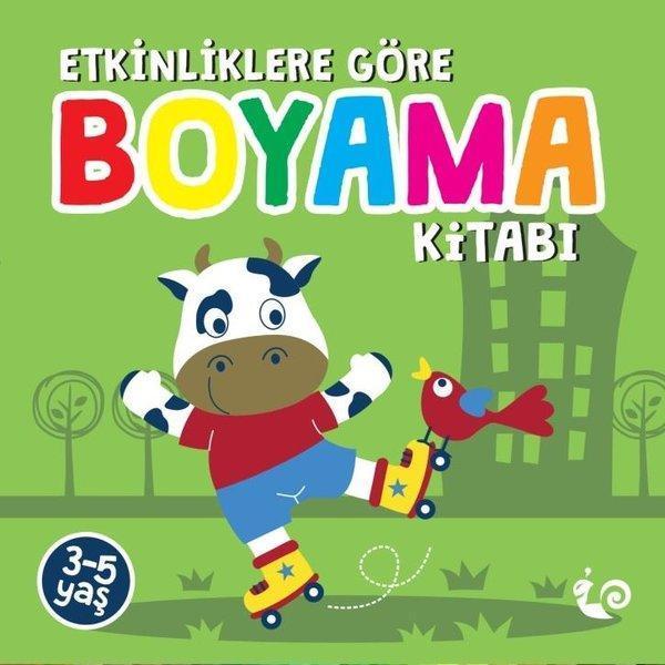 Etkinliklere Göre Boyama Kitabı - Yeşil - Çikolata Yayınevi - Image 1