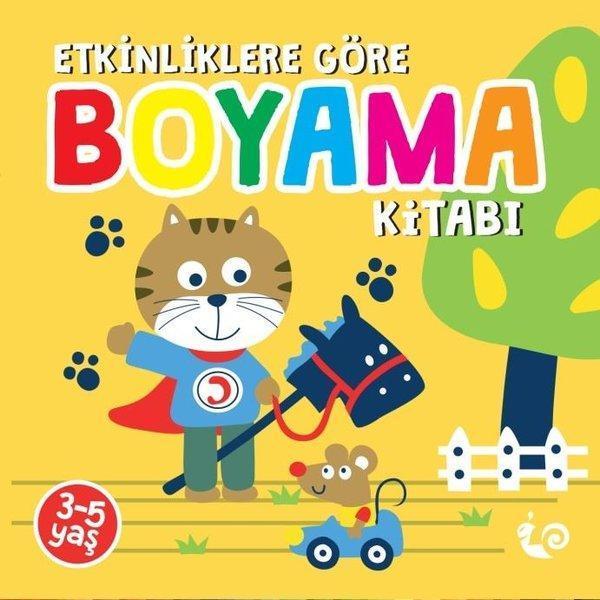 Etkinliklere Göre Boyama Kitabı - Sarı - Çikolata Yayınevi - Image 1