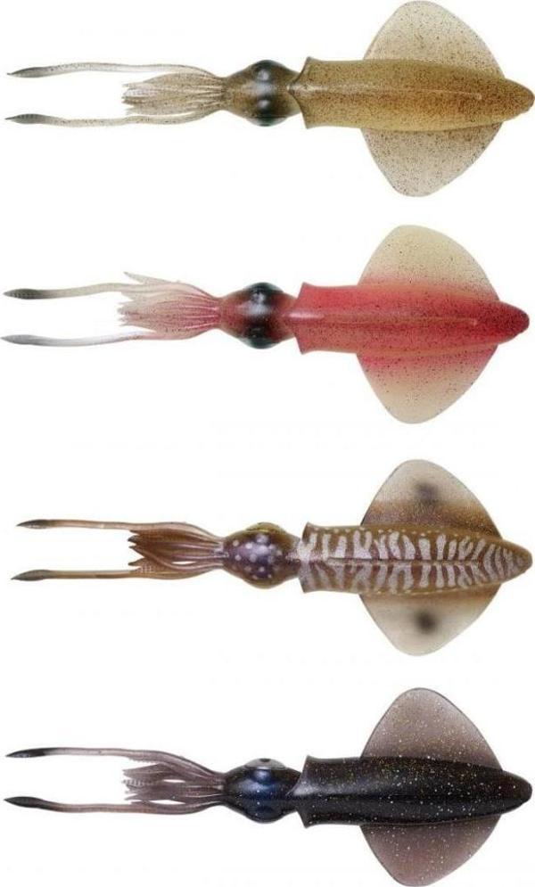 Savage Gear Swim Squid 18cm 32g Silikon Kalamar Suni Yem 2ad Cuttlefish - Image 1