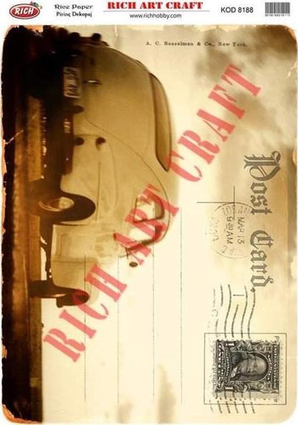 Rich Pirinç Dekopaj Kağıdı Model 8188 - Image 1