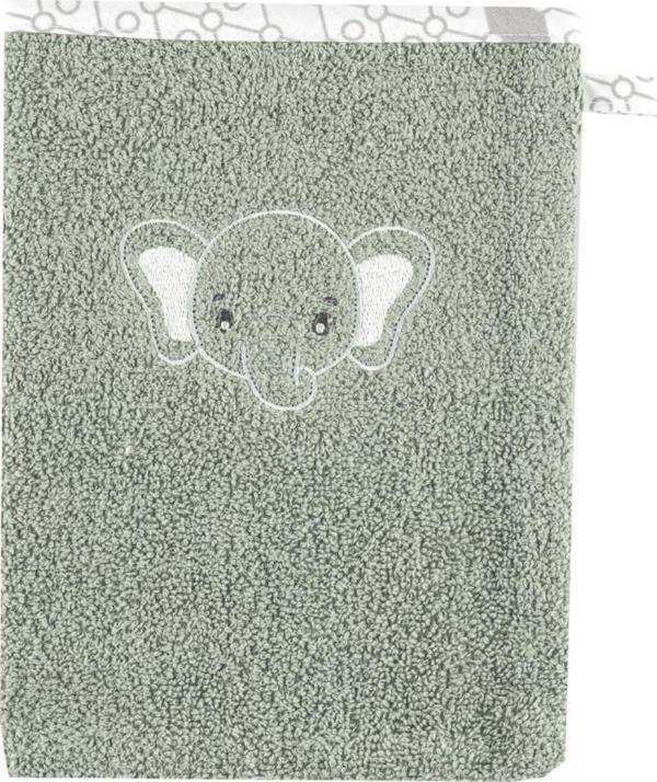 Gezenbebe Hero Nakışlı Bebek ve Çocuk Banyo Kesesi Elephant - Image 1